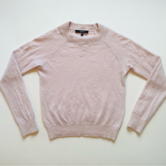 Quince 100% cashmere shrunken sweater, size XS, baby pink - Picture 4 of 7